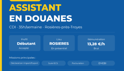 poste assistant douane